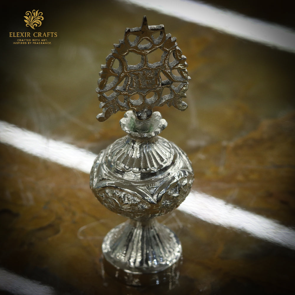 The Artisan Silver Attar Vial