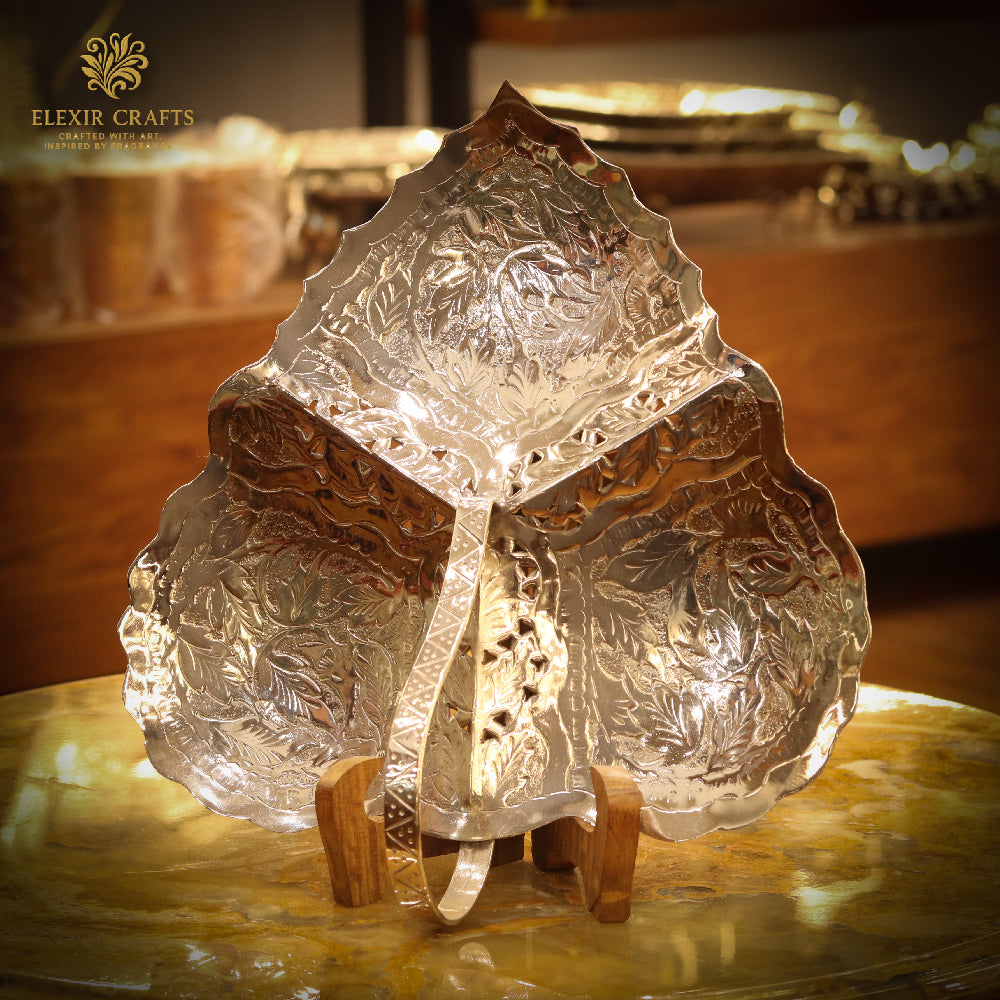 The Trinity Leaf Silver Platter