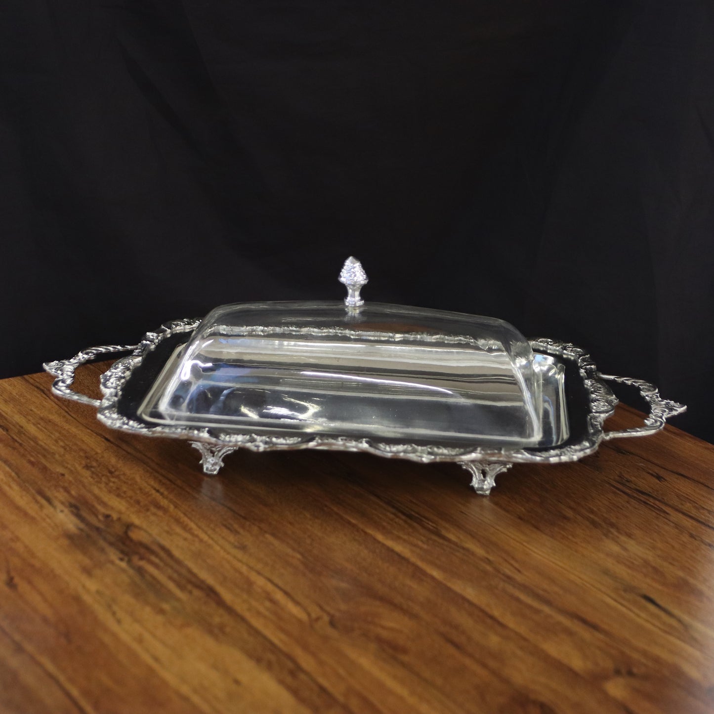 Silver Royal Platter & Cloche