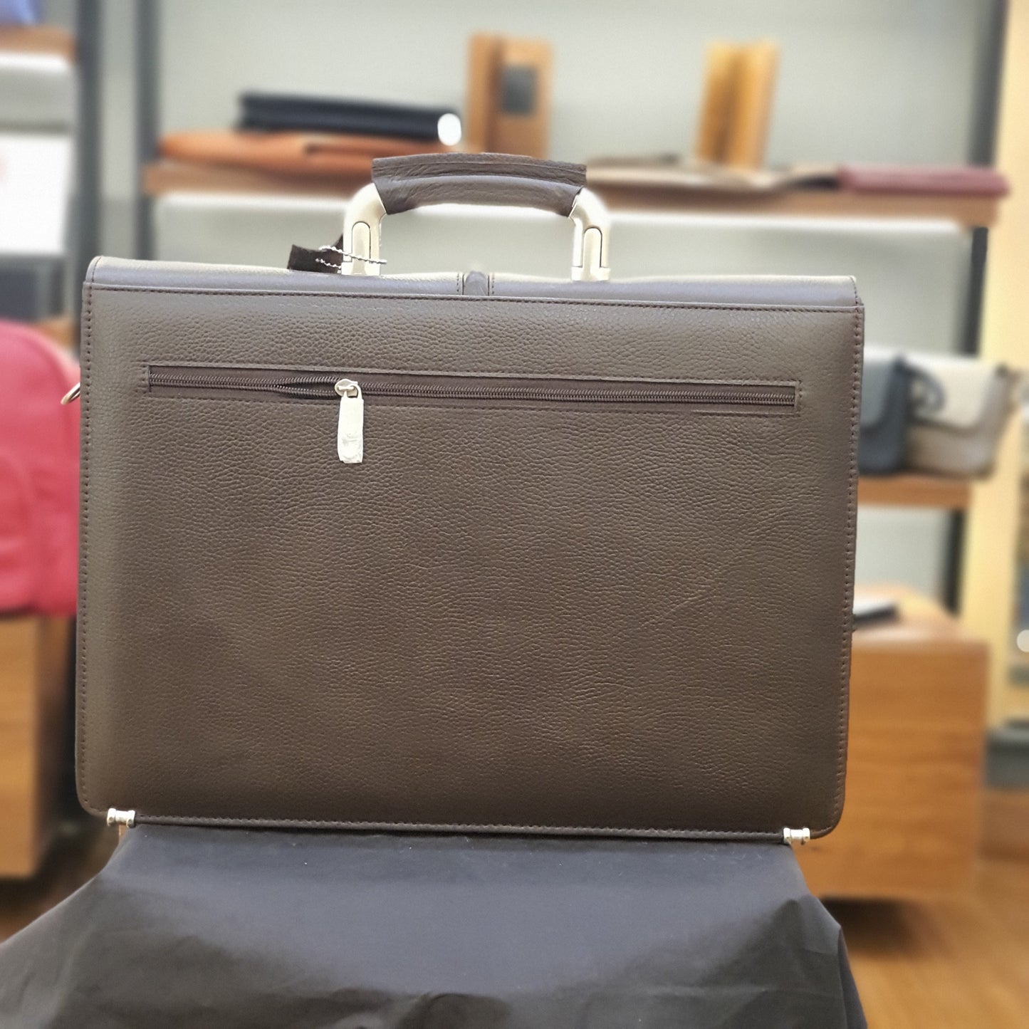 Executive Leather Business Briefcase