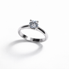 Moissanite Diamond Ring with Certificate of Authenticity