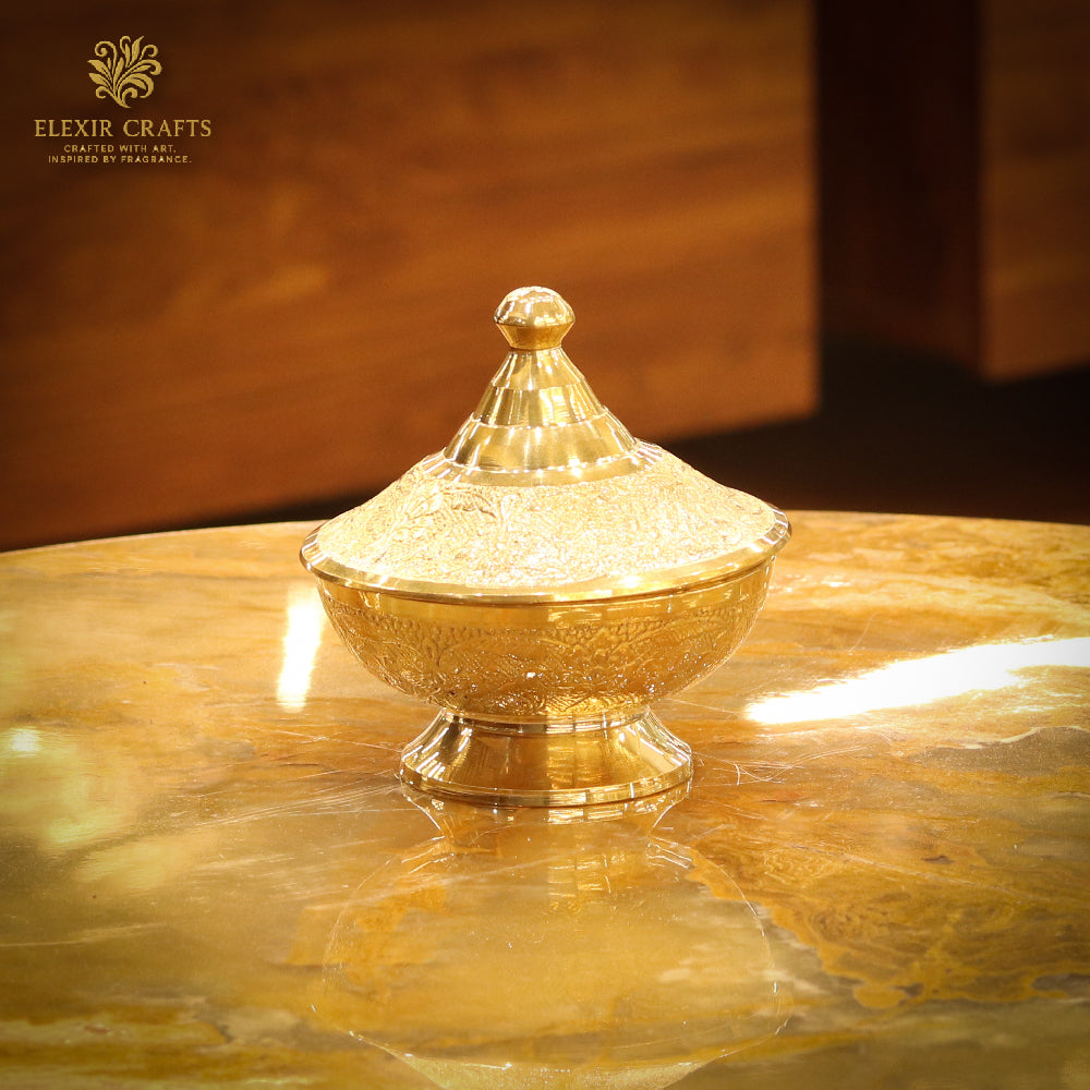 The Gilded Sovereign Embossed Bowl