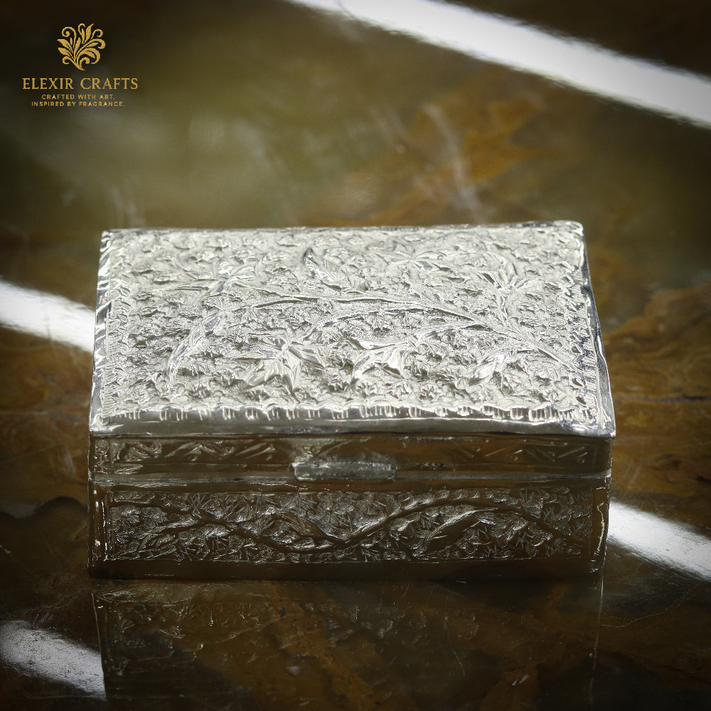 The Regal Silver Filigree Casket