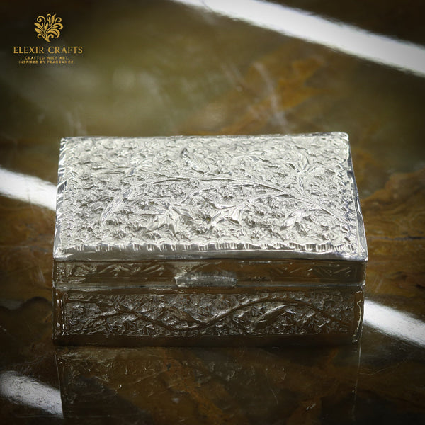 The Regal Silver Filigree Casket