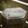 The Artisan Silver Hexagonal Jewel Casket