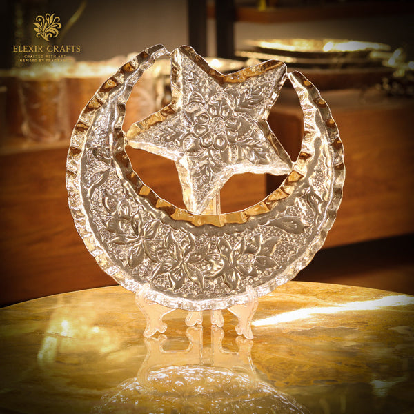 The Celestial Crescent & Star Platter