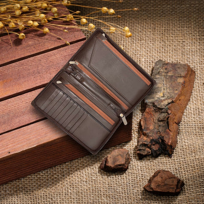 Premium Leather Travel Organizer
