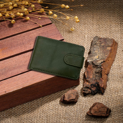 Premium Genuine Textured Leather Bi-Fold Wallet