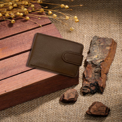 Premium Genuine Textured Leather Bi-Fold Wallet