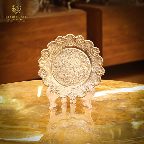 The Royal Floral Medallion Plate