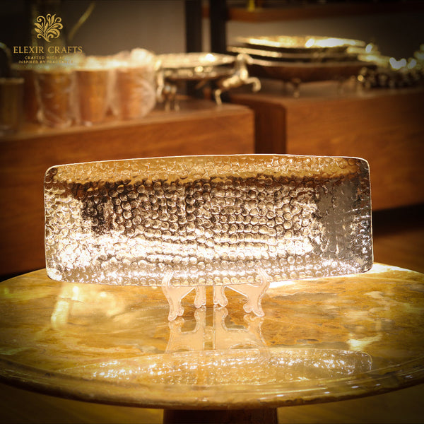 The Artisan Hammered Long Tray