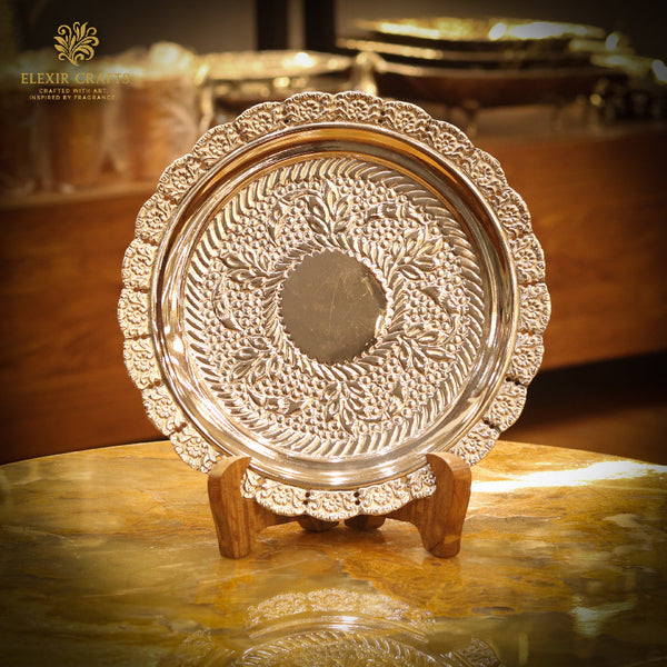 The Royal Radiance Floral Tray