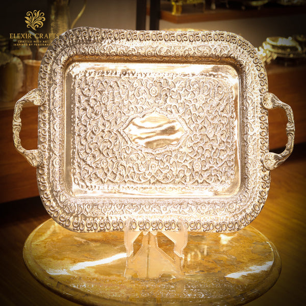 The Royal Filigree Embossed Tray