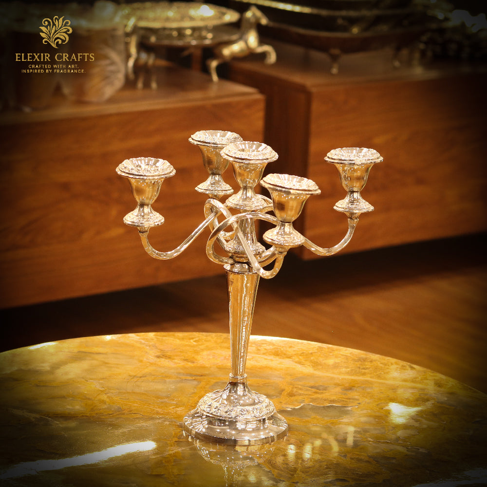 The Grand Regency Five-Lite Candelabra