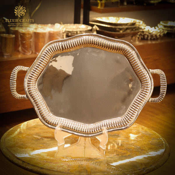 The Fluted Radiance Grand Gallery Tray