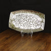 Golden Branch Silver Leaf Platter