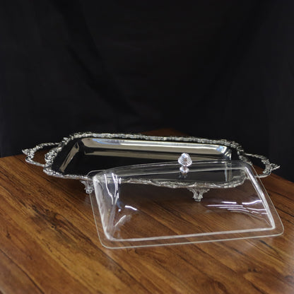 Silver Royal Platter & Cloche