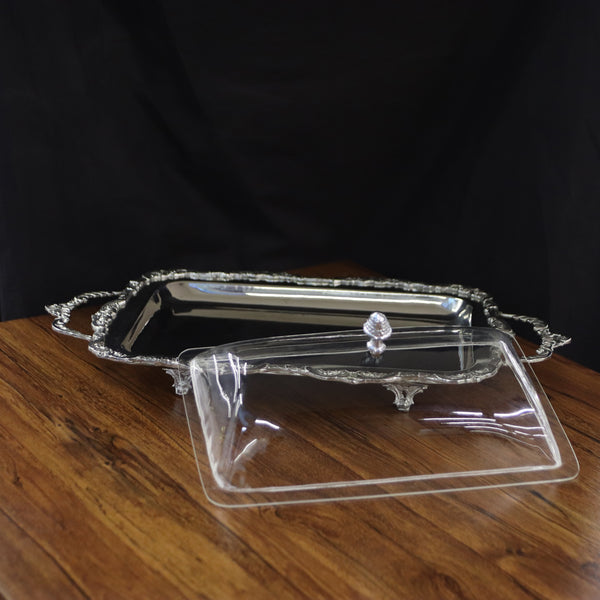Silver Royal Platter & Cloche