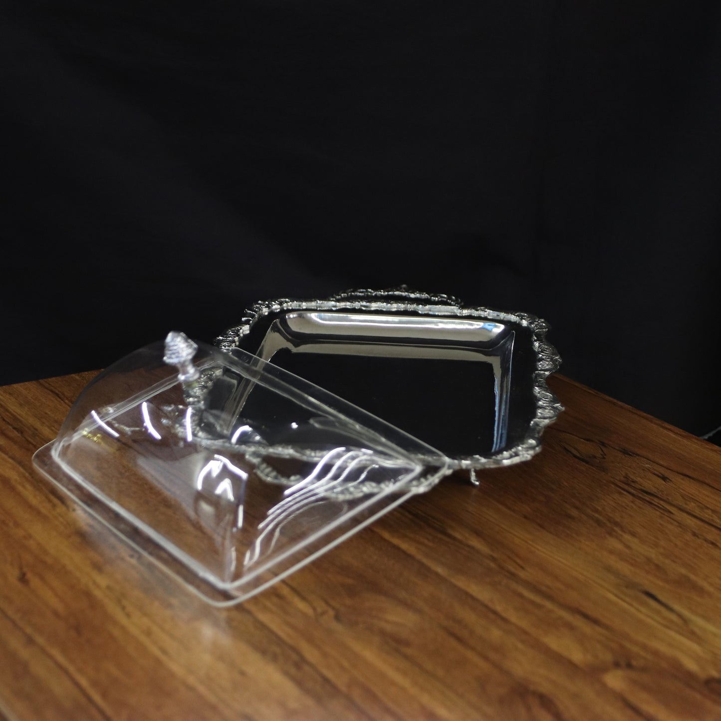 Silver Royal Platter & Cloche