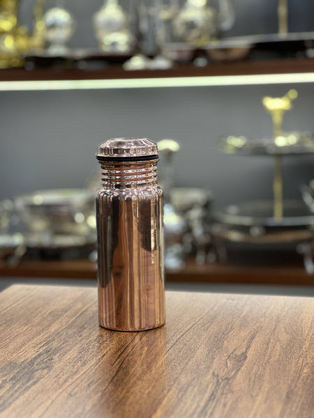 Pure Copper Water Bottle Plain (M)