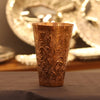 The Vintage Floral Embossed Copper Tumbler