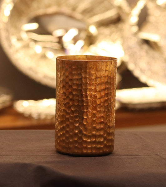 The Copper Hammered Artisan Tumbler