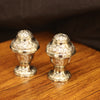 Royal Silver-Plated Embossed Salt & Pepper Shaker Set