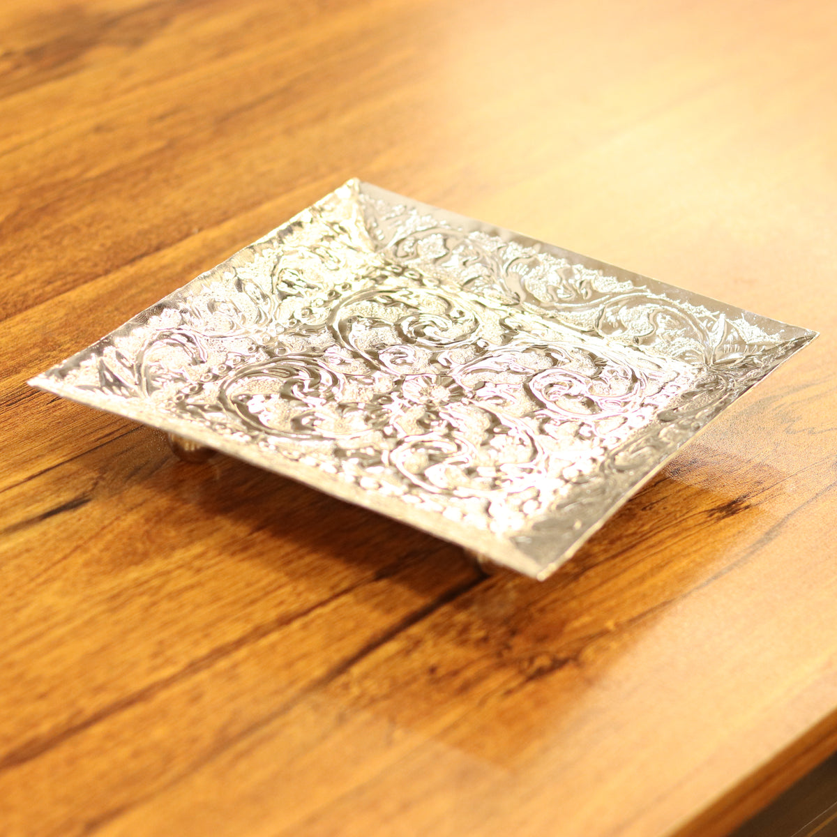 The Regal Silver Arabesque Platter