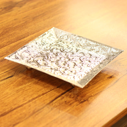 The Regal Silver Arabesque Platter