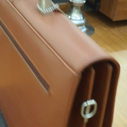 Executive Leather Business Briefcase