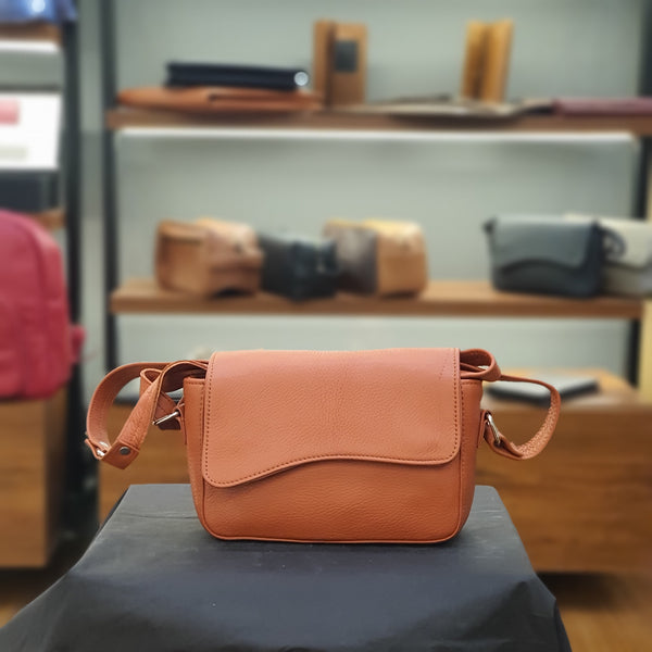 Elegant Genuine Leather Crossbody Bag
