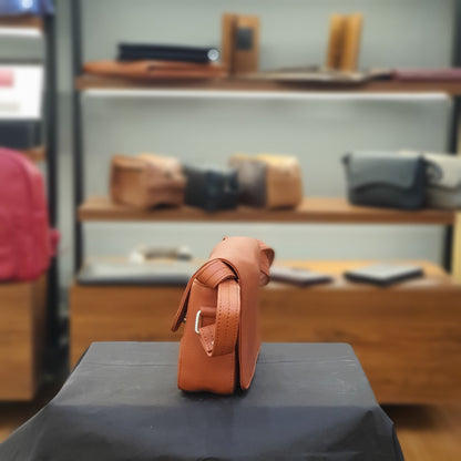 Elegant Genuine Leather Crossbody Bag