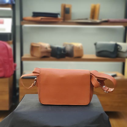 Elegant Genuine Leather Crossbody Bag
