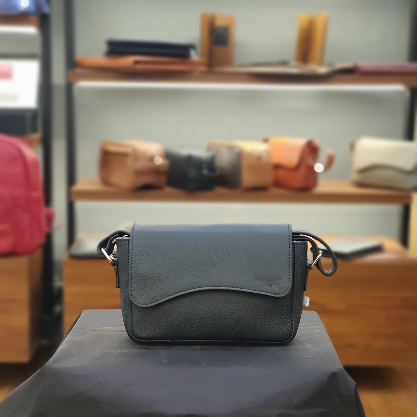 Elegant Genuine Leather Crossbody Bag