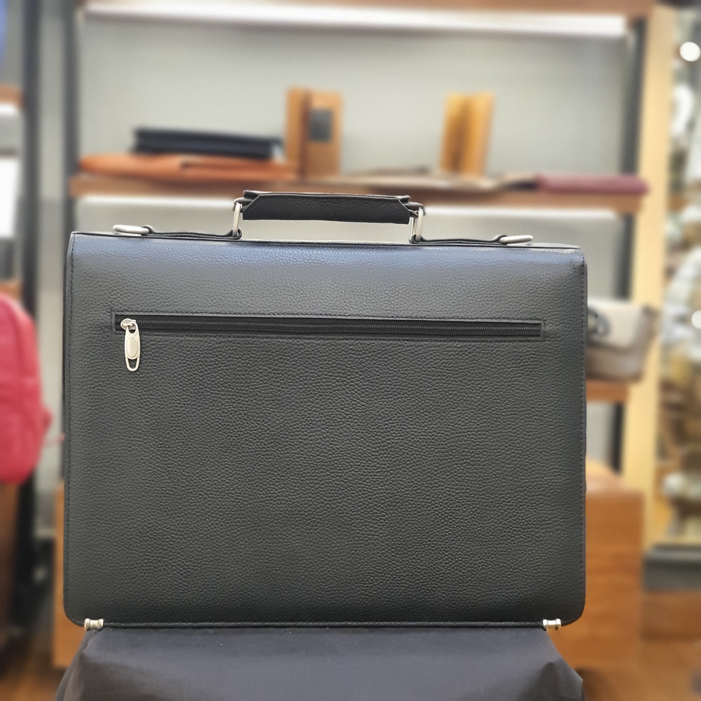Executive Leather Business Briefcase